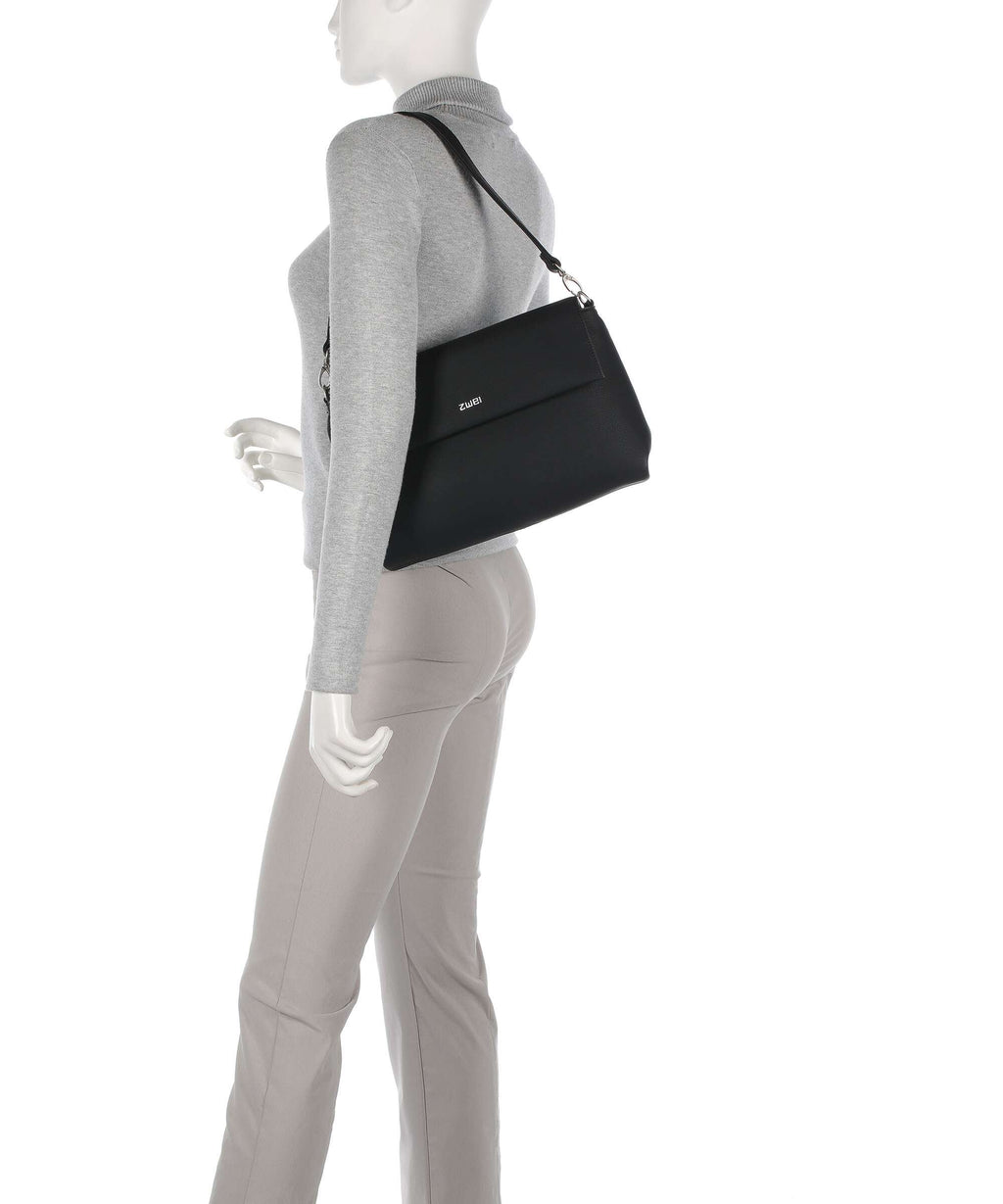 Zwei Yuna YU60 Shoulder bag nubuk black