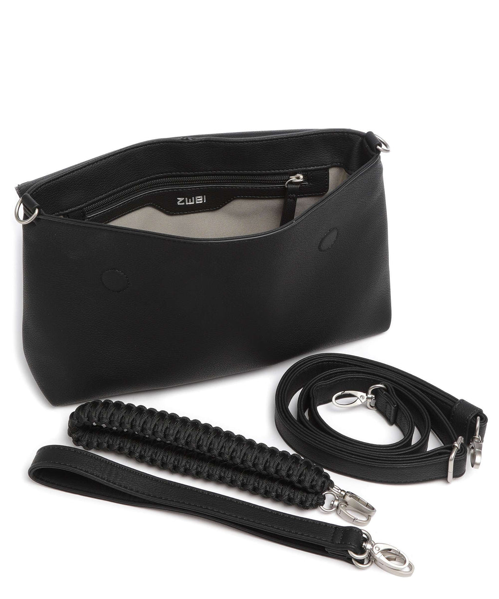 Zwei Yuna YU60 Shoulder bag nubuk black
