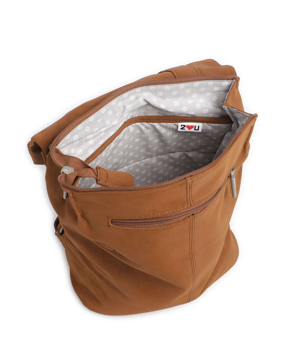 Zwei Mademoiselle.M MR13 Backpack nubuk/cognac