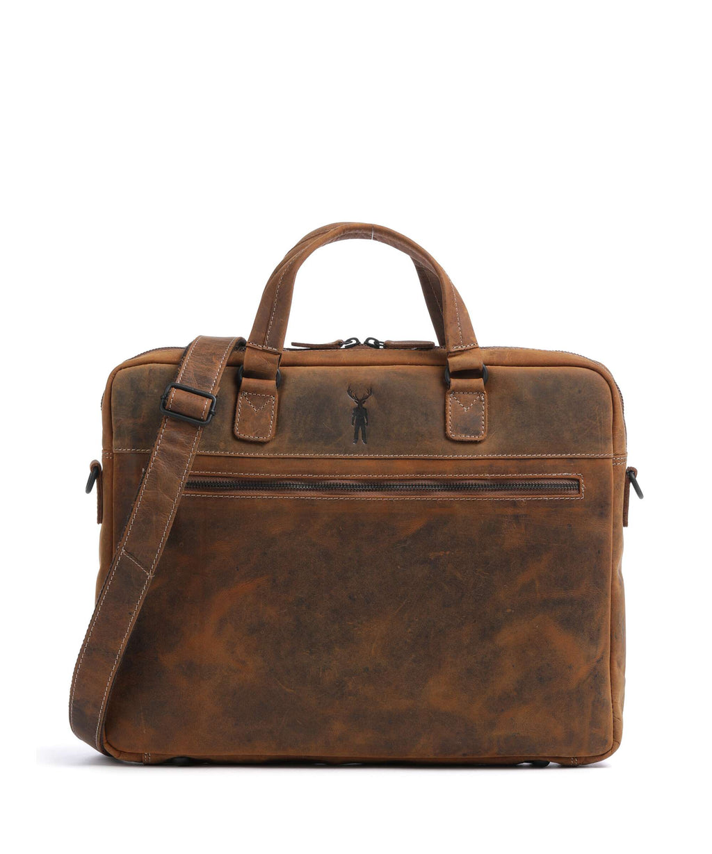 Jack Kinsky Baltimore 8 Briefcase cognac