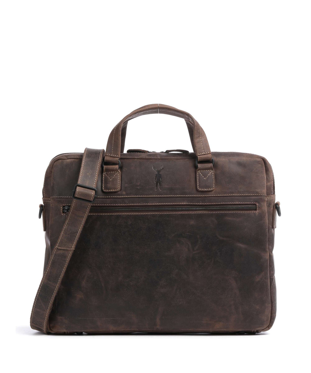 Jack Kinsky Baltimore 8 Briefcase mokka