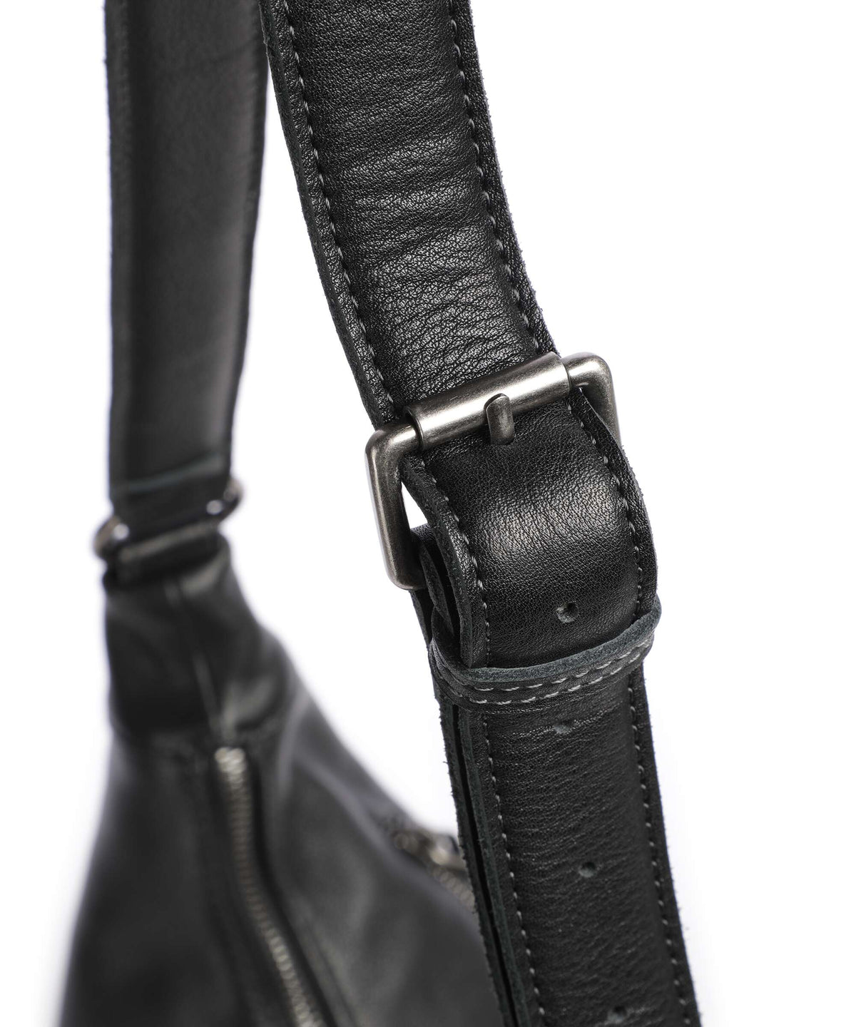 FredsBruder Dear Hobo bag black