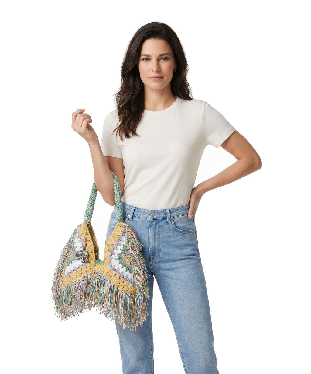Anokhi Tote bag olive
