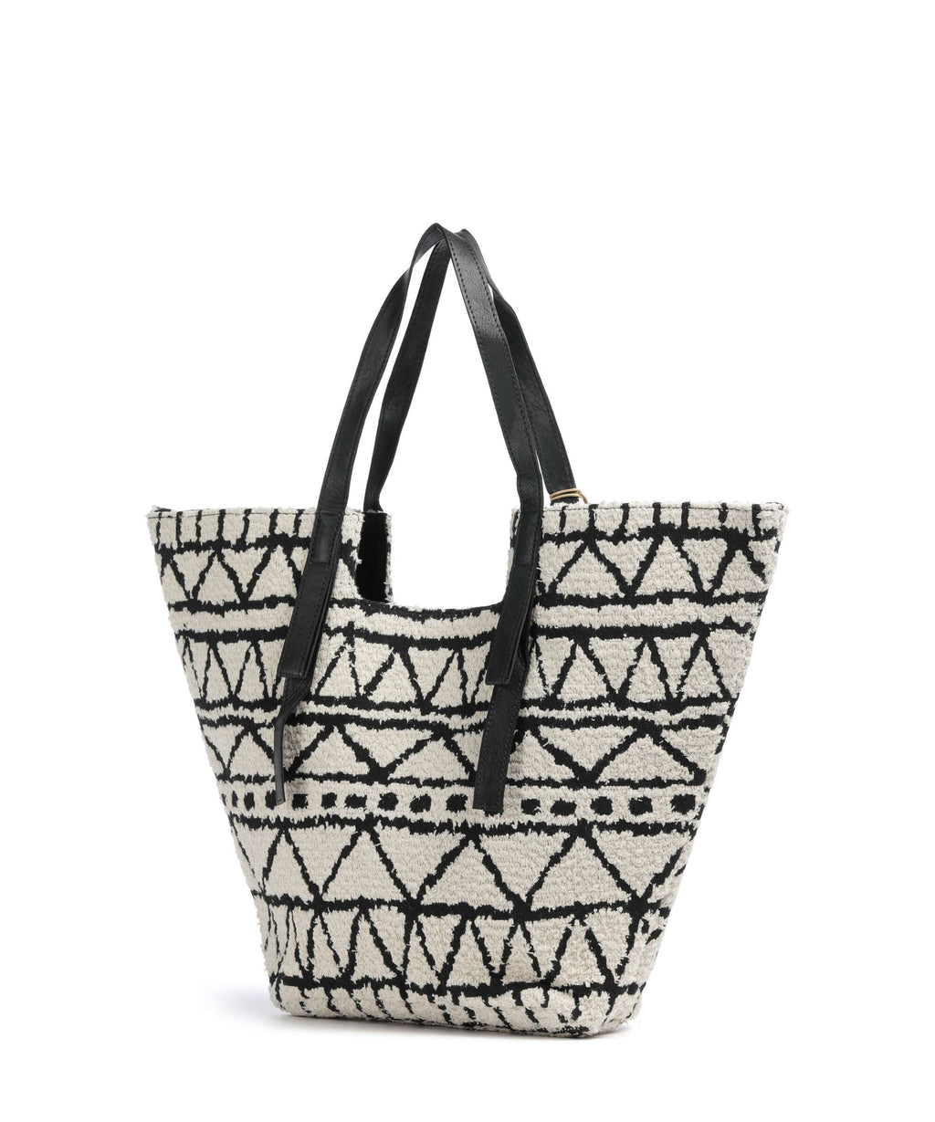 Anokhi Tote bag black/white