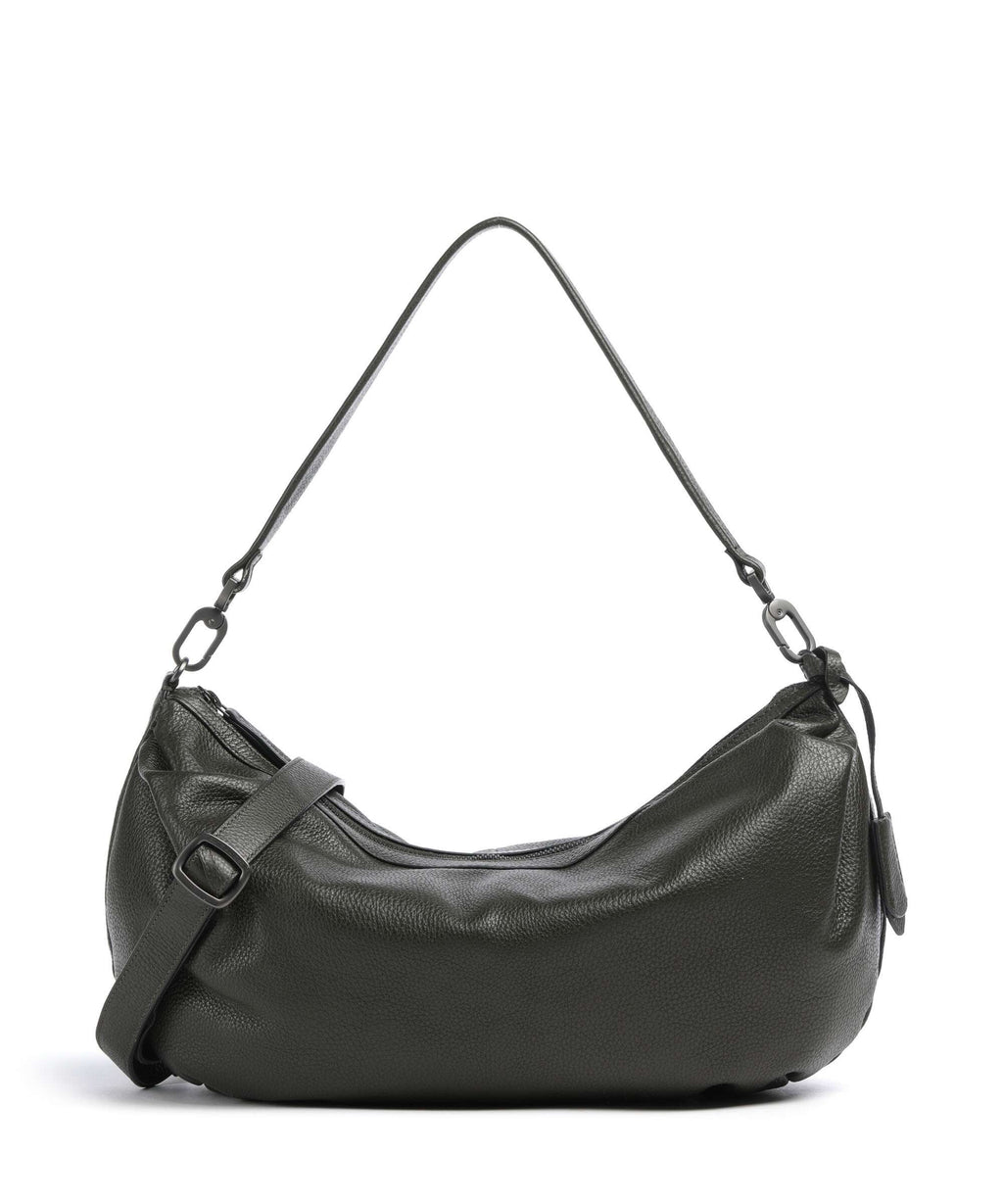 Aunts & Uncles Philocalists Dewdrop Hobo bag ivy green