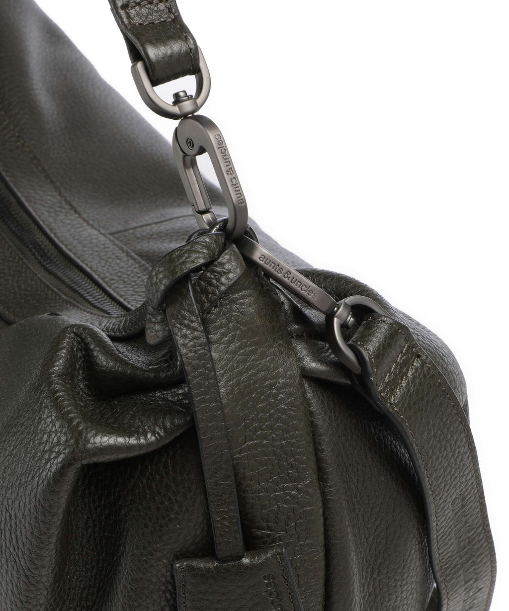 Aunts & Uncles Philocalists Dewdrop Hobo bag ivy green