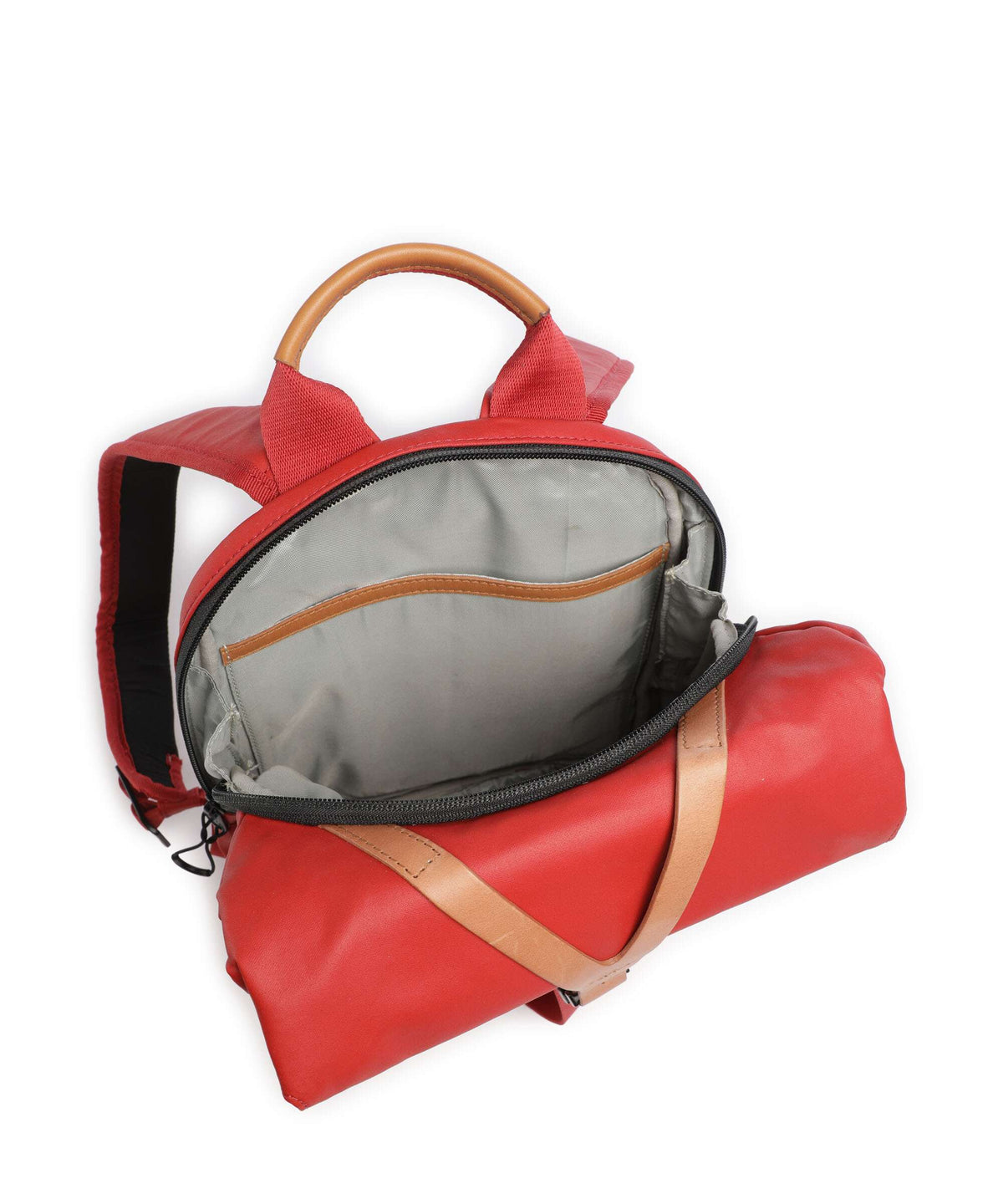 Aunts & Uncles Japan Kiso Rolltop backpack red