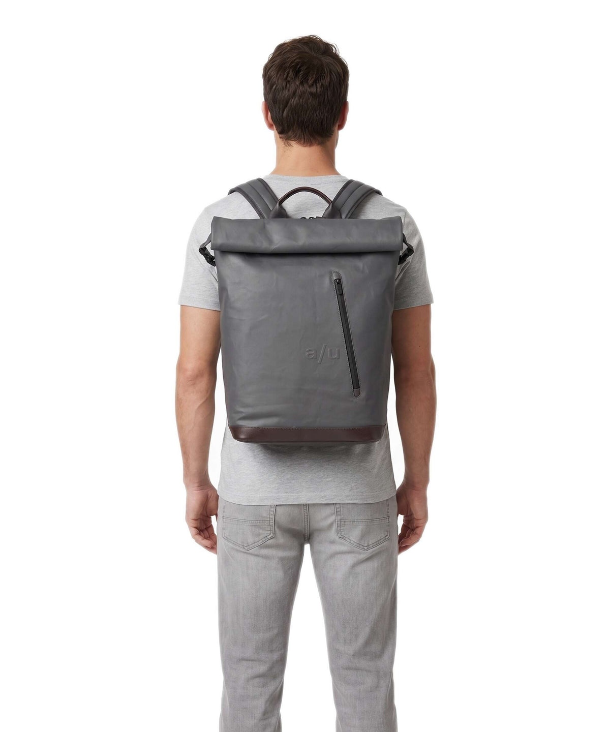 Aunts & Uncles Japan Matsuyama Rolltop backpack pewter