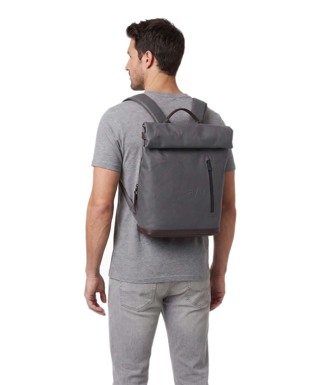 Aunts & Uncles Japan Wakayama Rolltop backpack pewter