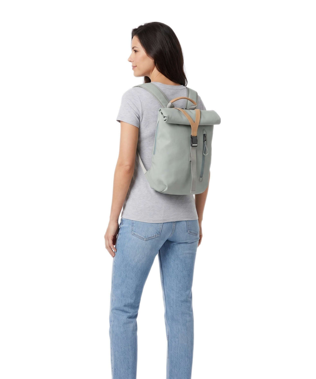 Aunts & Uncles Japan Kiso Rolltop backpack sage green