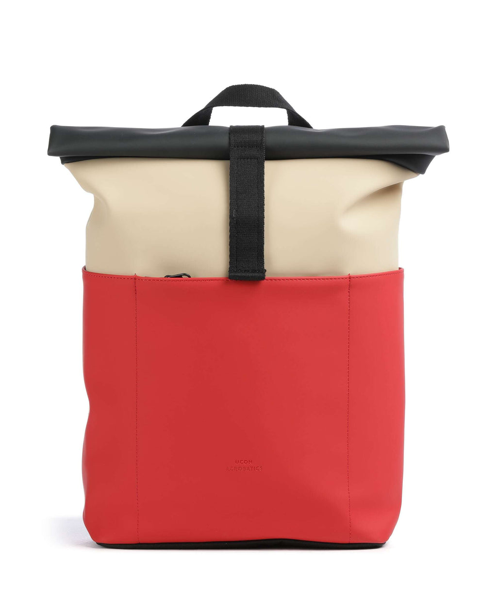 Ucon Acrobatics Lotus Hajo Mini Rolltop backpack light almond/red