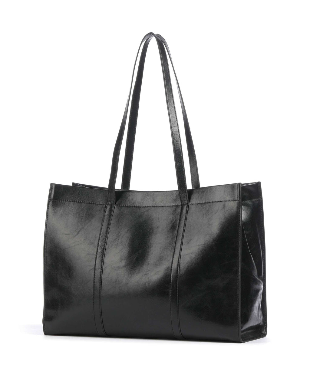 Les Visionnaires Ace Crinkle Tote bag black