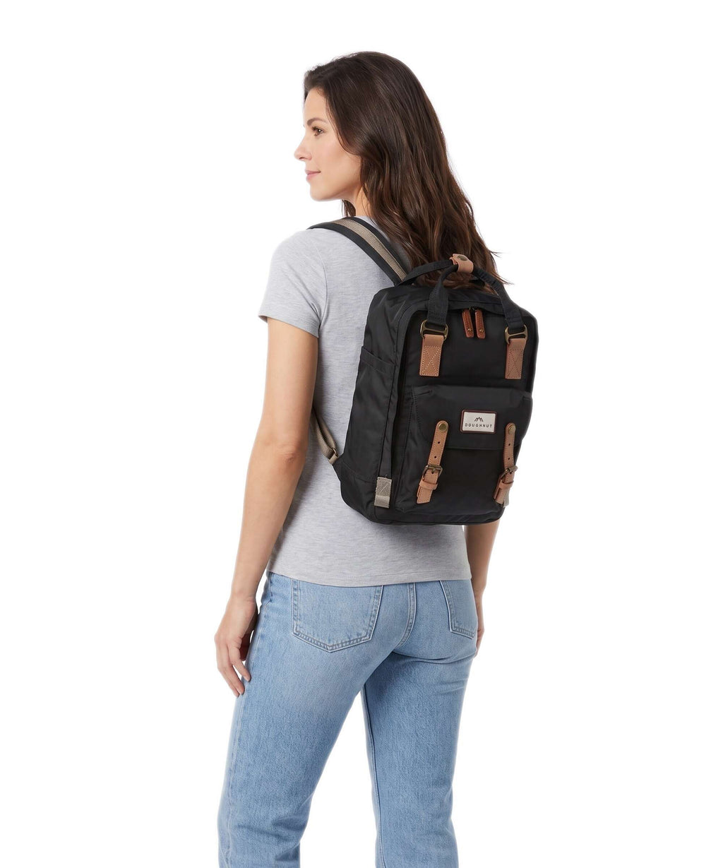 Doughnut Jungle Macaroon Jungle Backpack Backpack black