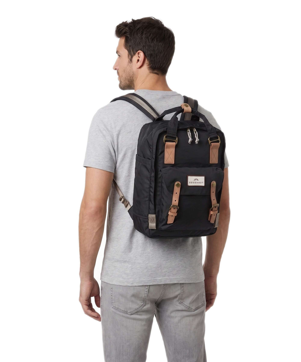 Doughnut Jungle Macaroon Jungle Backpack Backpack black