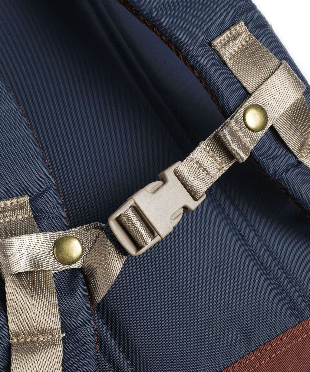 Doughnut Jungle Christopher Small Rolltop backpack navy