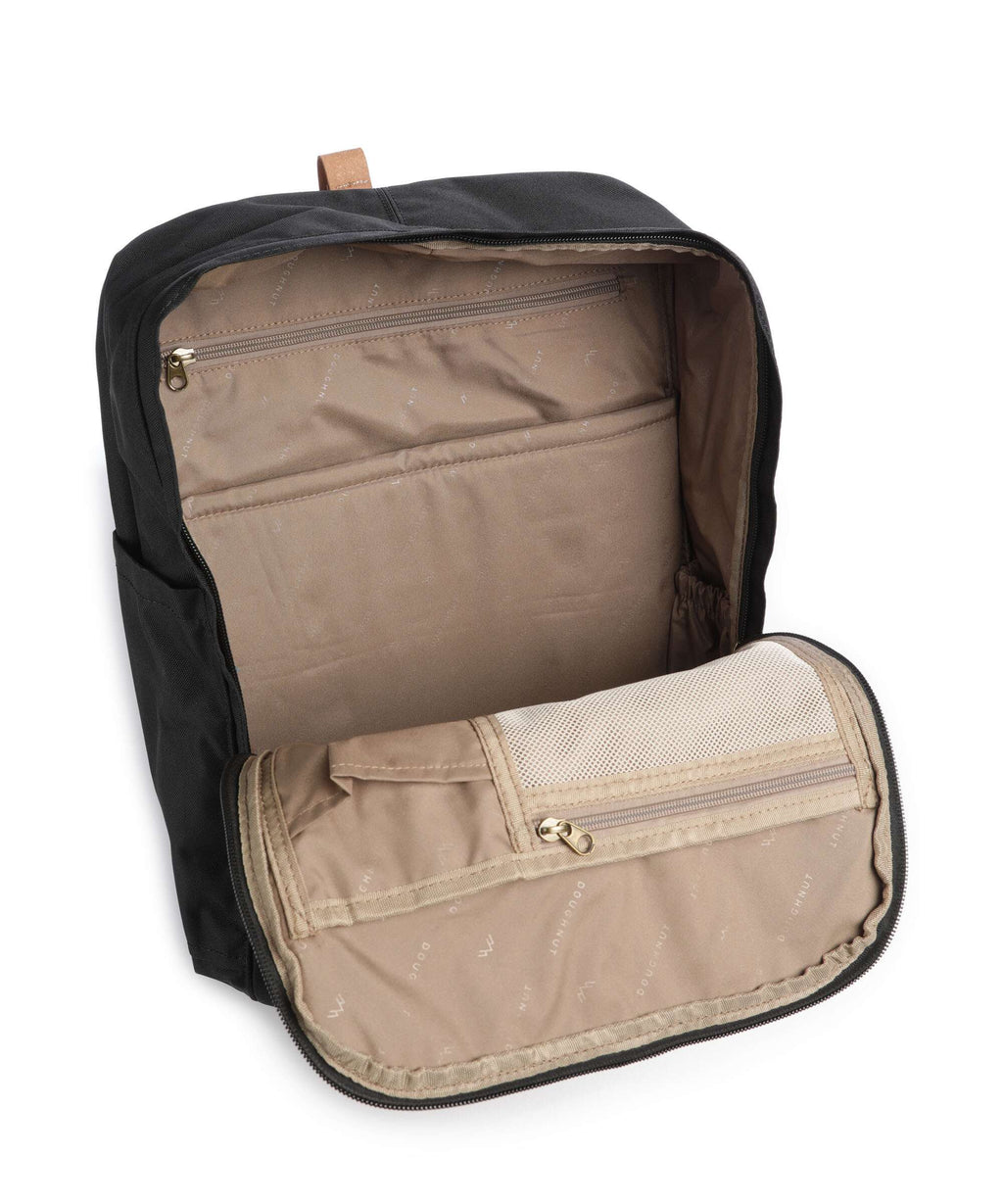 Doughnut Reborn Macaroon Large Backpack black