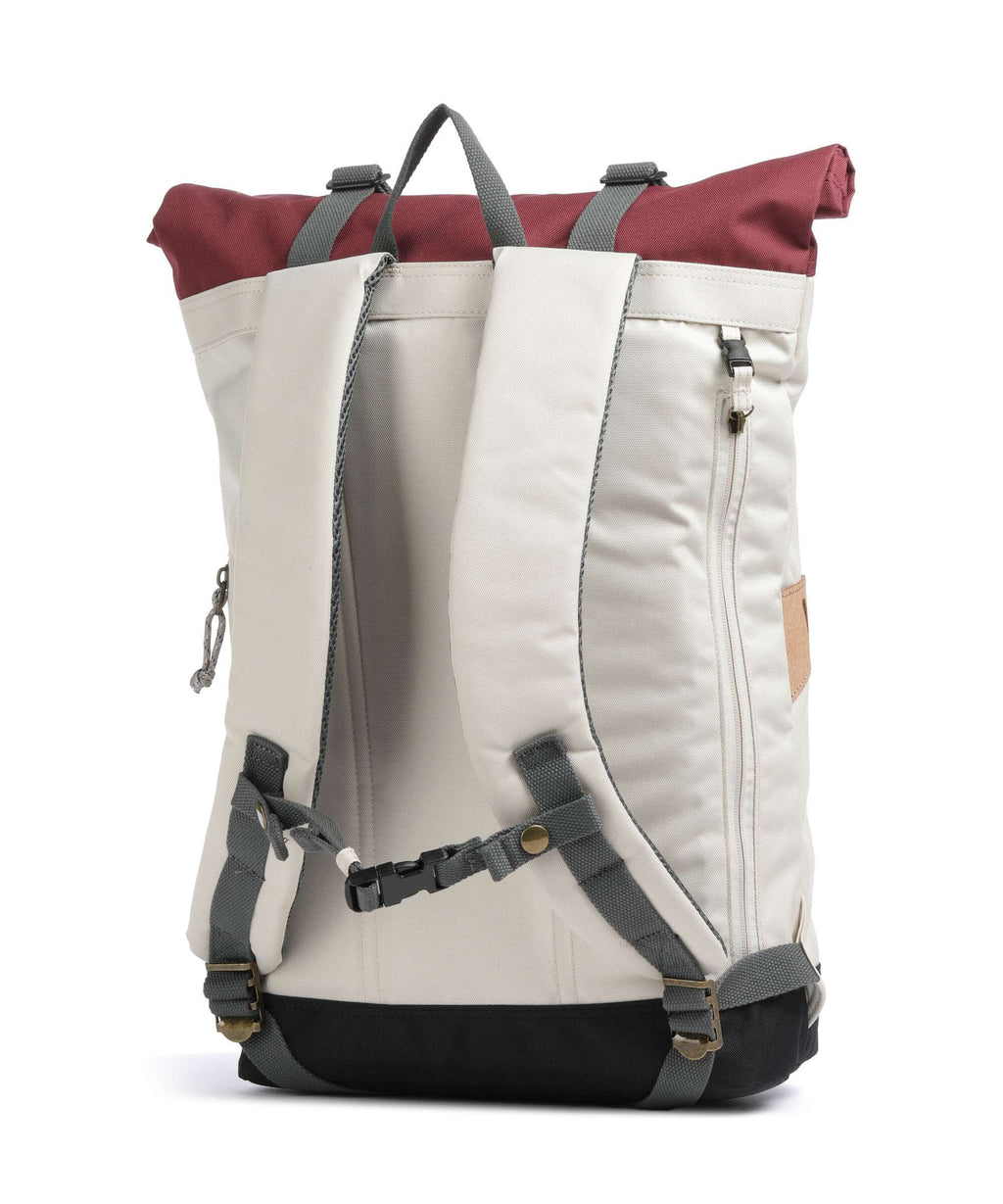 Doughnut Reborn Christopher Rolltop backpack stone/wine