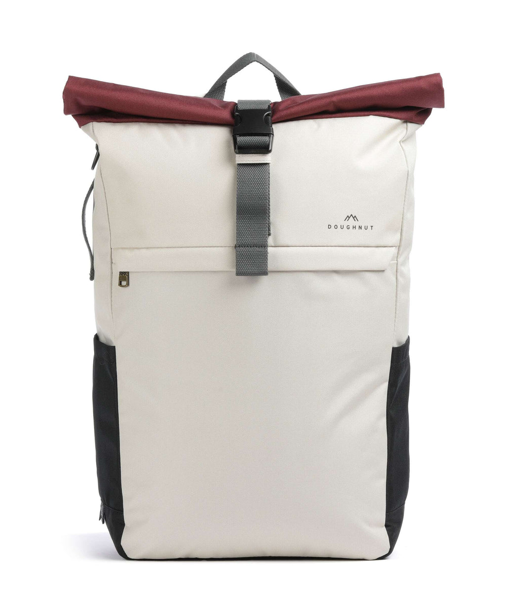 Doughnut Reborn Jetpack Rolltop backpack stone/wine