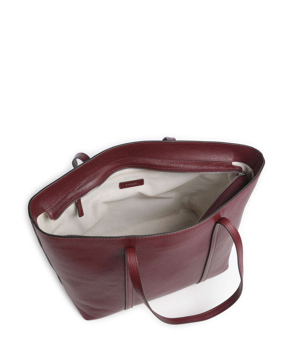 Radley London The Weekly Tote bag dark cherry