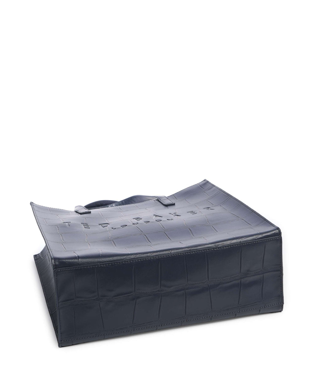 Ted Baker Croccon Tote bag navy