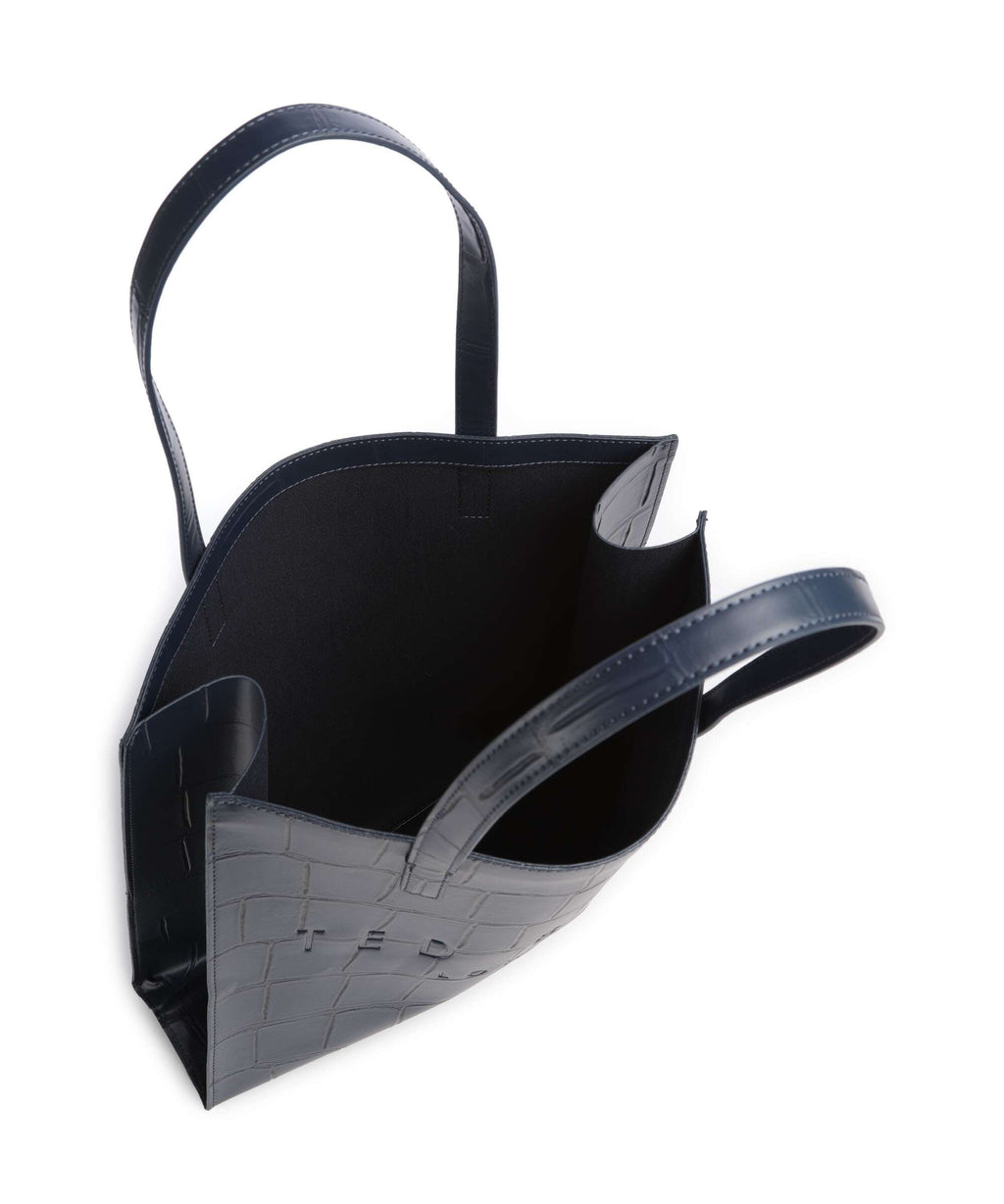 Ted Baker Croccon Tote bag navy