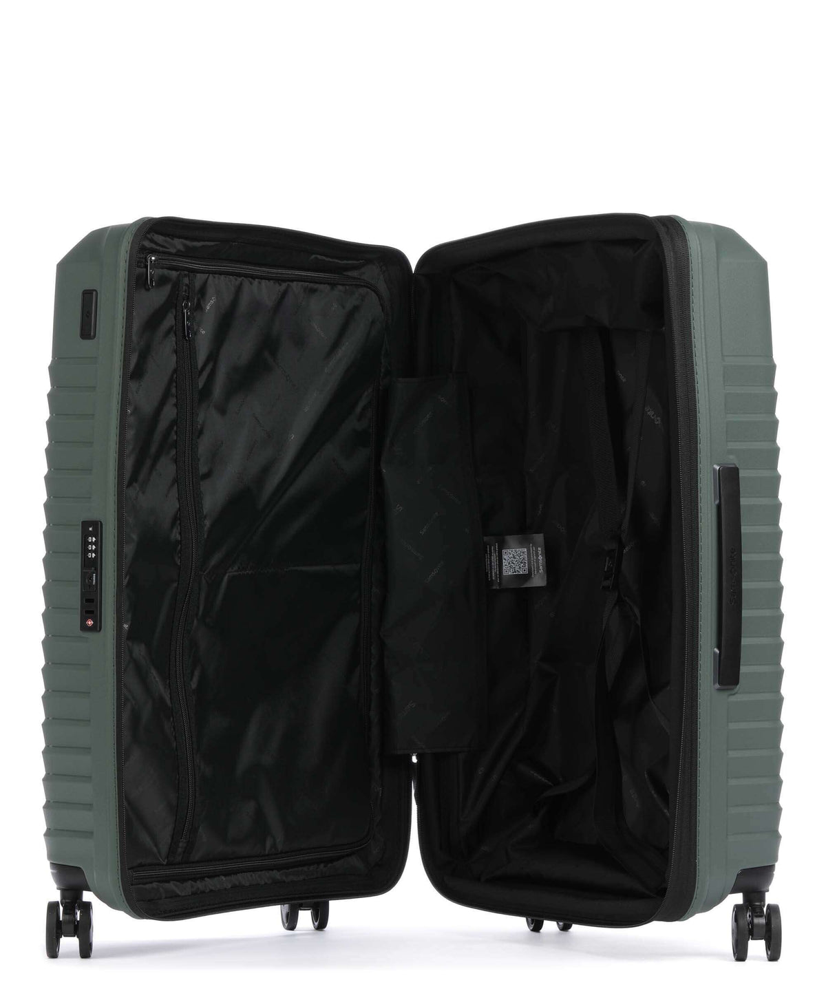Samsonite Intuo Spinner (4 wheels) olive green
