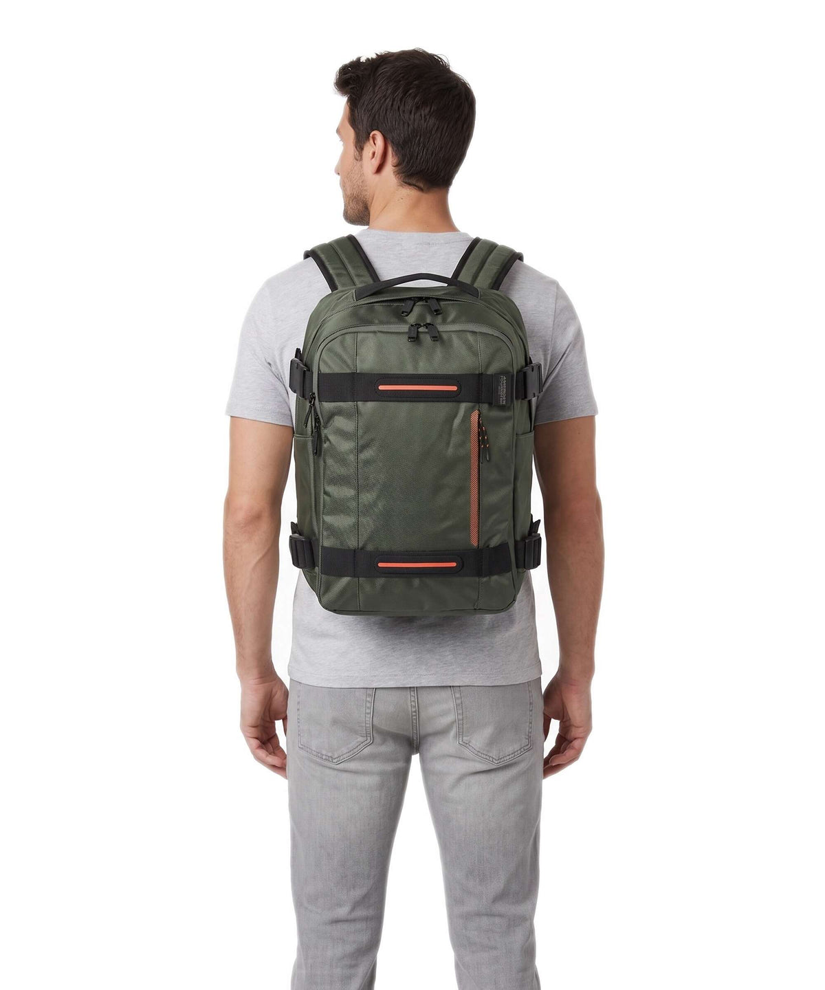 American Tourister Urban Track Backpack dark khaki