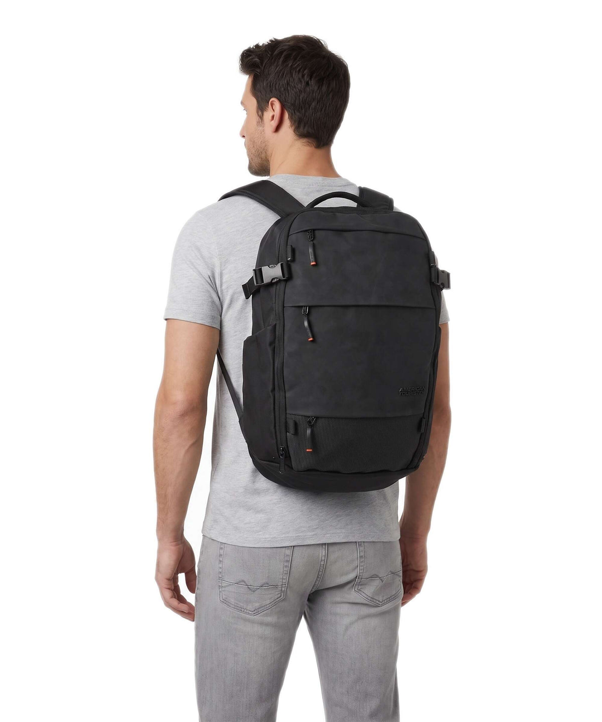American Tourister Pacepro Laptop backpack flash black