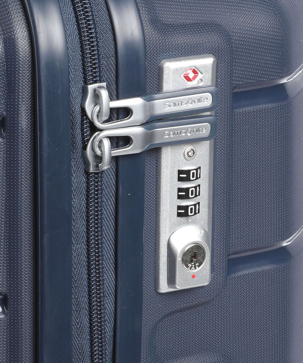Samsonite Flux Exp Spinner (4 wheels) navy blue