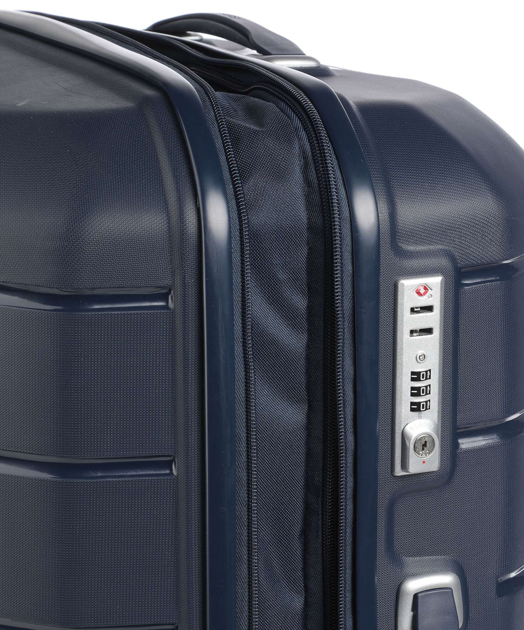 Samsonite Flux Exp Spinner (4 wheels) navy blue