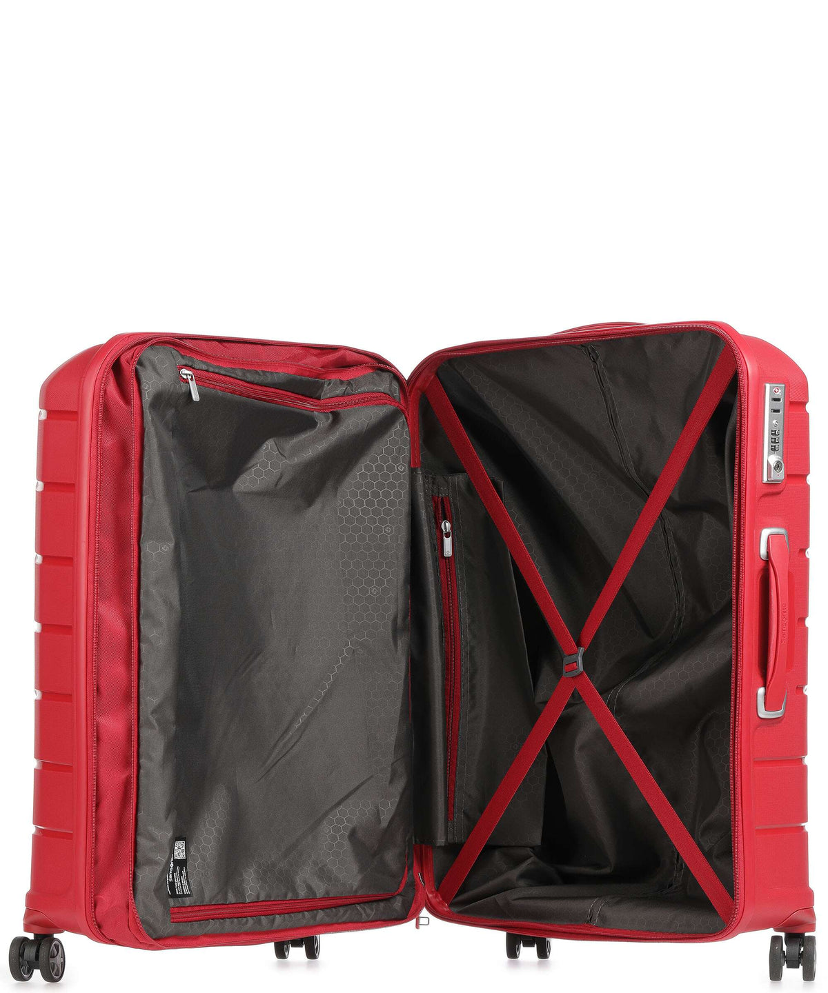 Samsonite Flux Exp Spinner (4 wheels) red