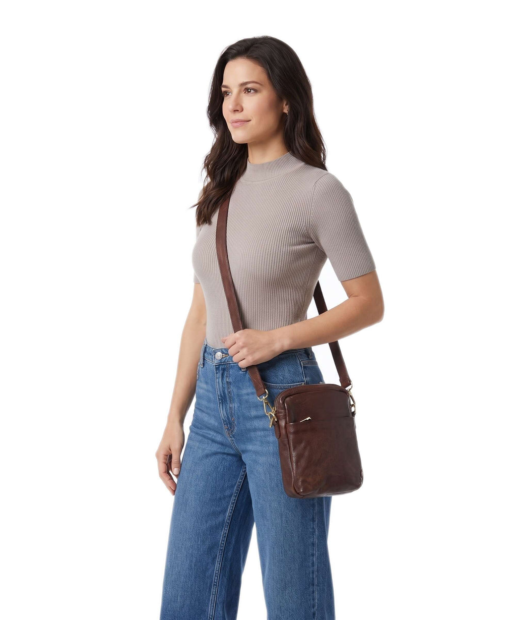 Depeche Express Crossbody bag brandy