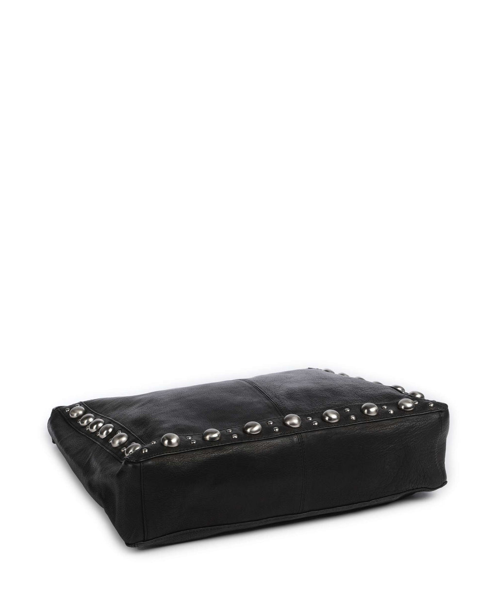 Depeche Noise Industry Hobo bag nero