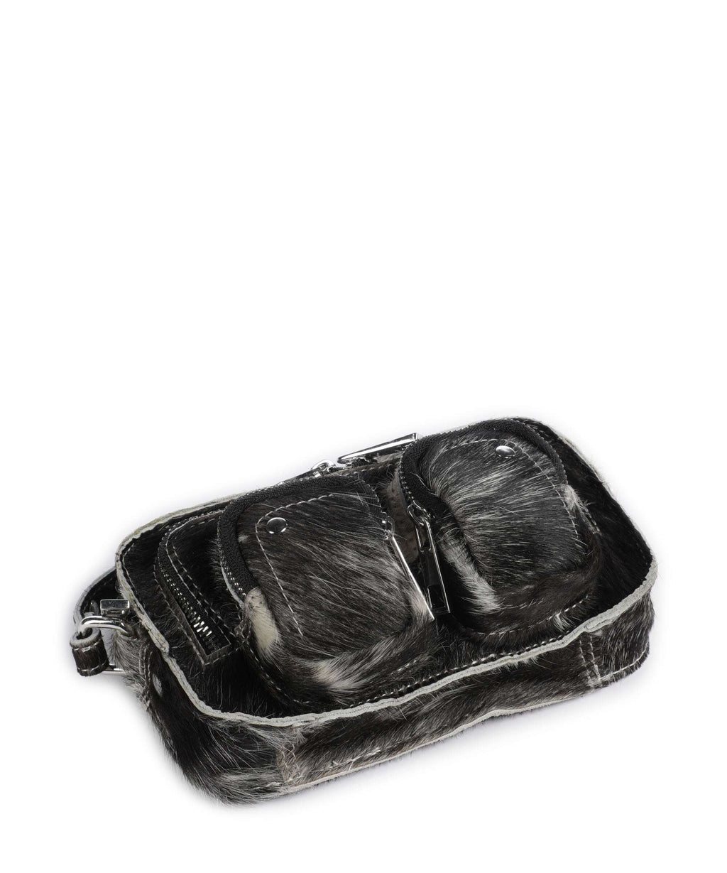 Núnoo Helena Crossbody bag black/white