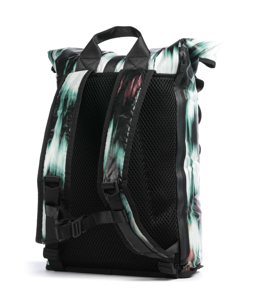 Rains Sibu Rolltop backpack blur