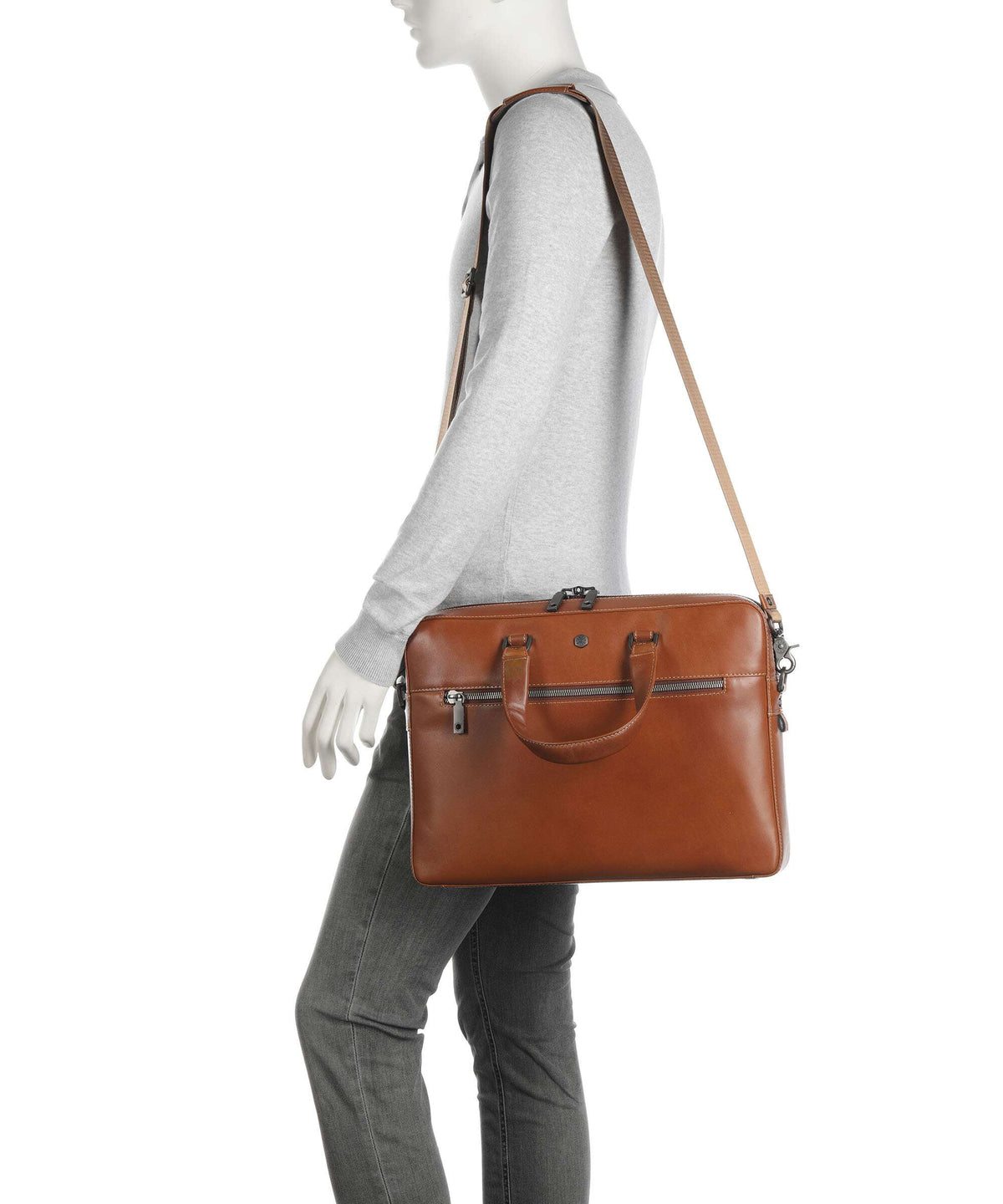 Jekyll & Hide Montana Briefcase colt