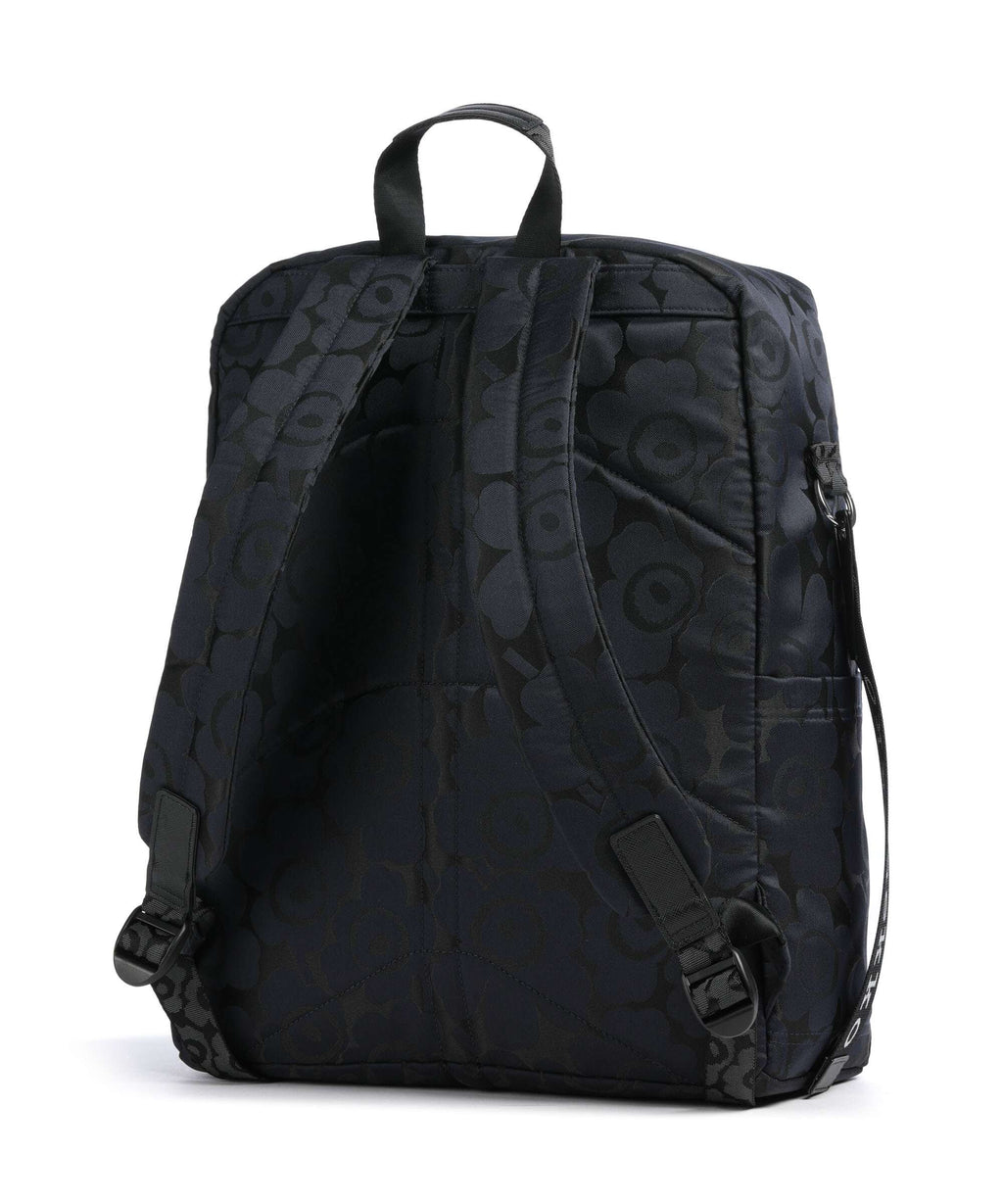 Marimekko Zip Top Unikko Backpack blue/dark blue