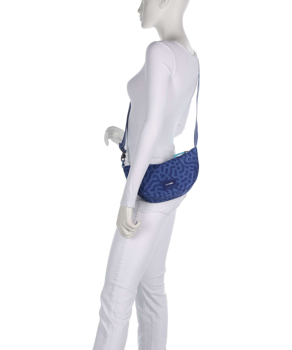 Pacsafe Go Lunar Crossbody bag cerulean blue