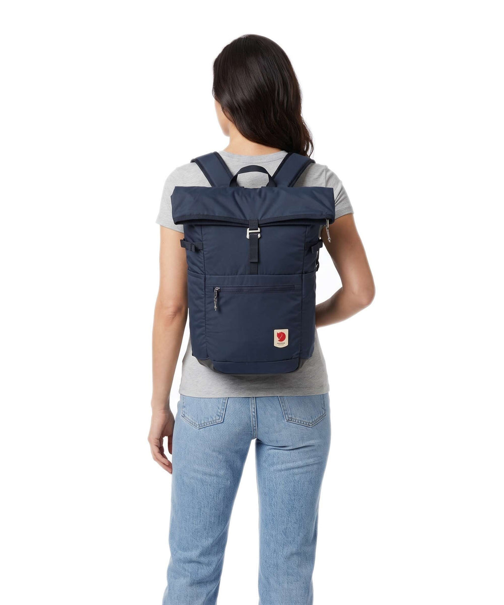 Fjällräven High Coast 24 Rolltop backpack navy
