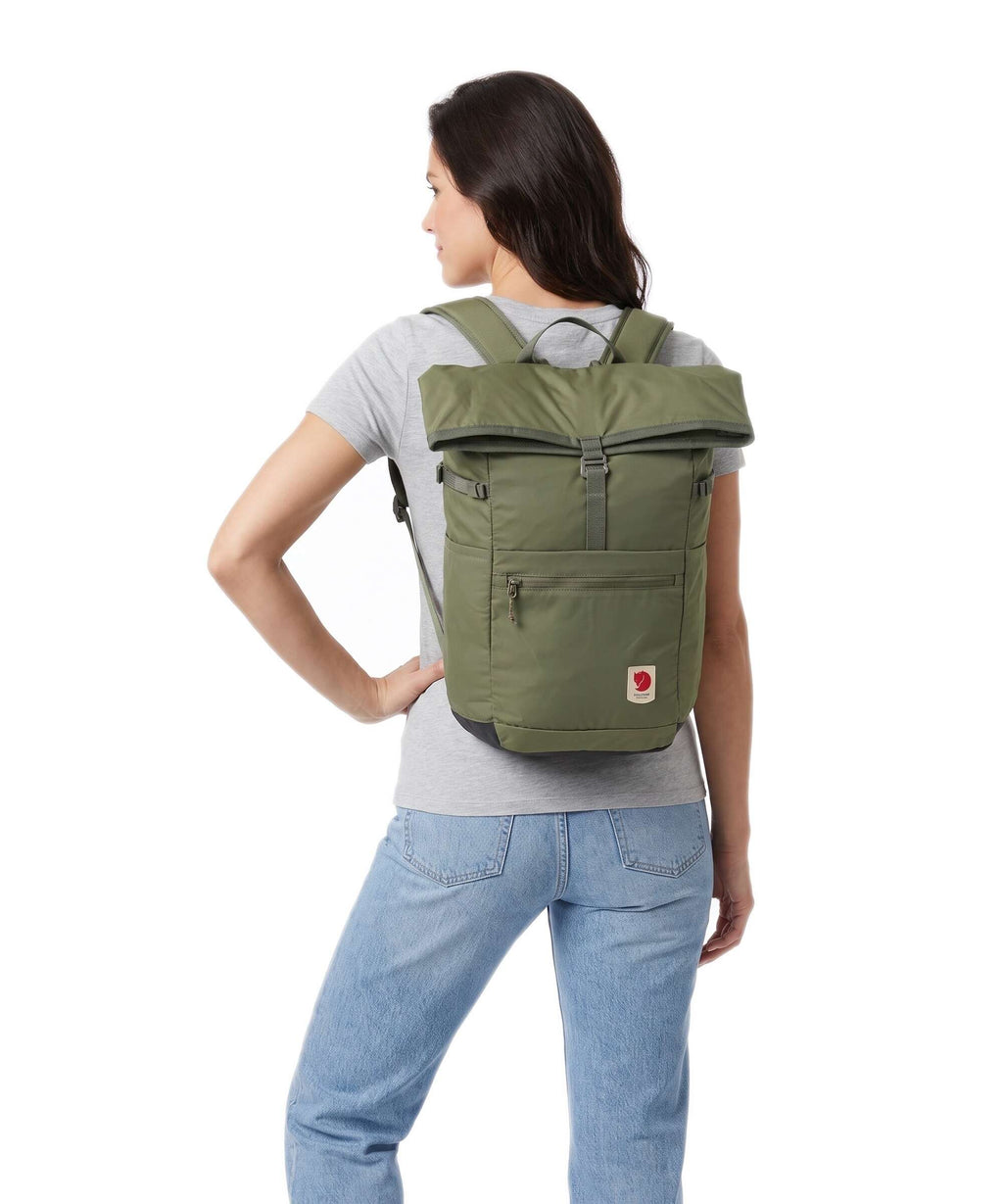 Fjällräven High Coast 24 Rolltop backpack green