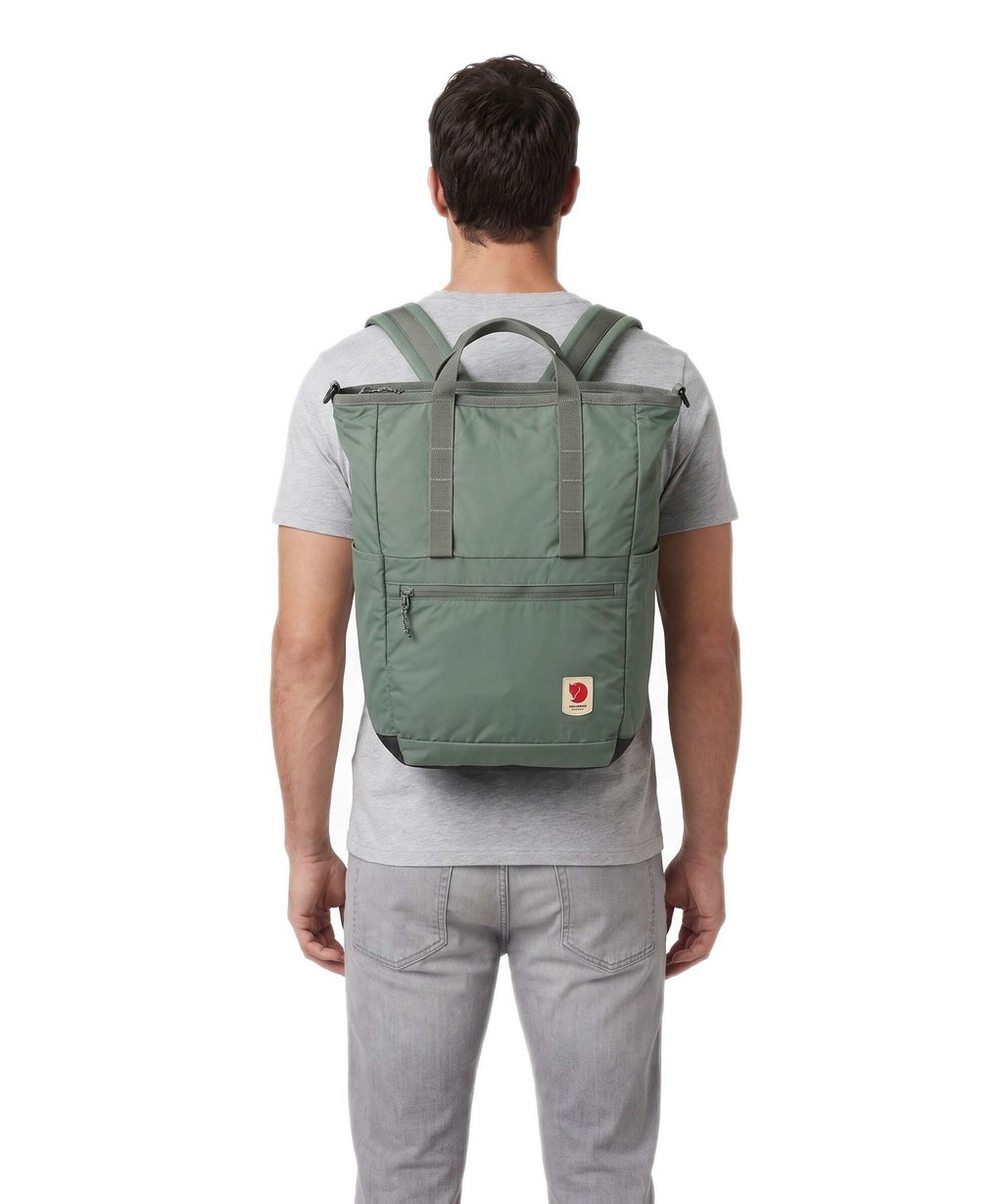 Fjällräven High Coast Backpack bag patina green