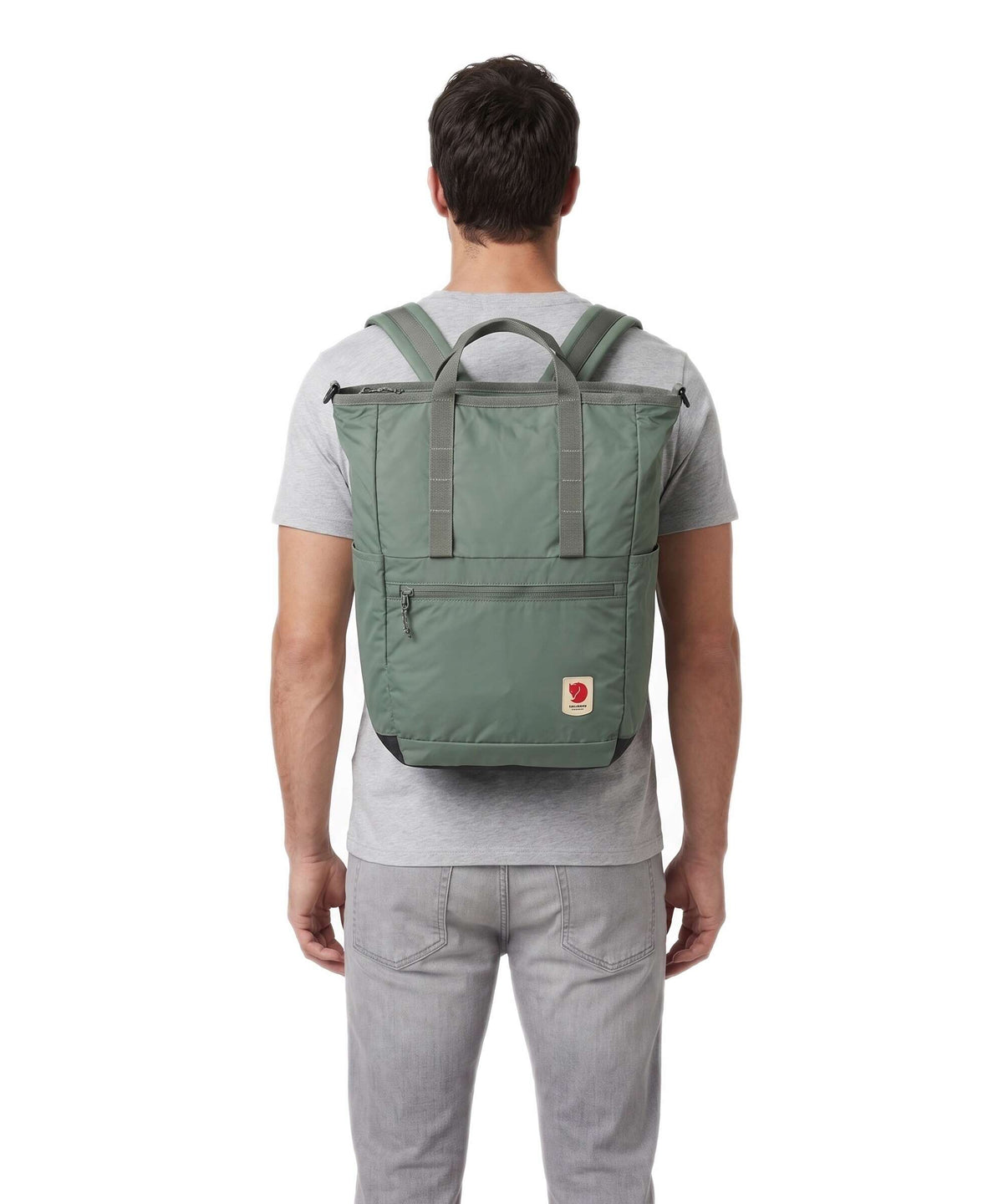 Fjällräven High Coast Backpack bag patina green