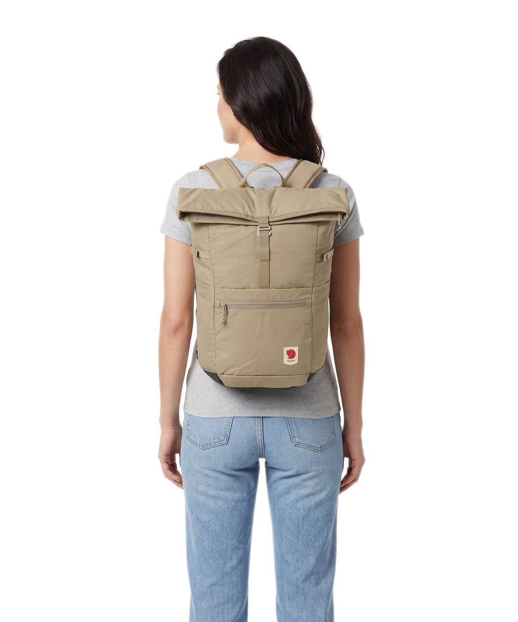 Fjällräven High Coast 24 Rolltop backpack clay
