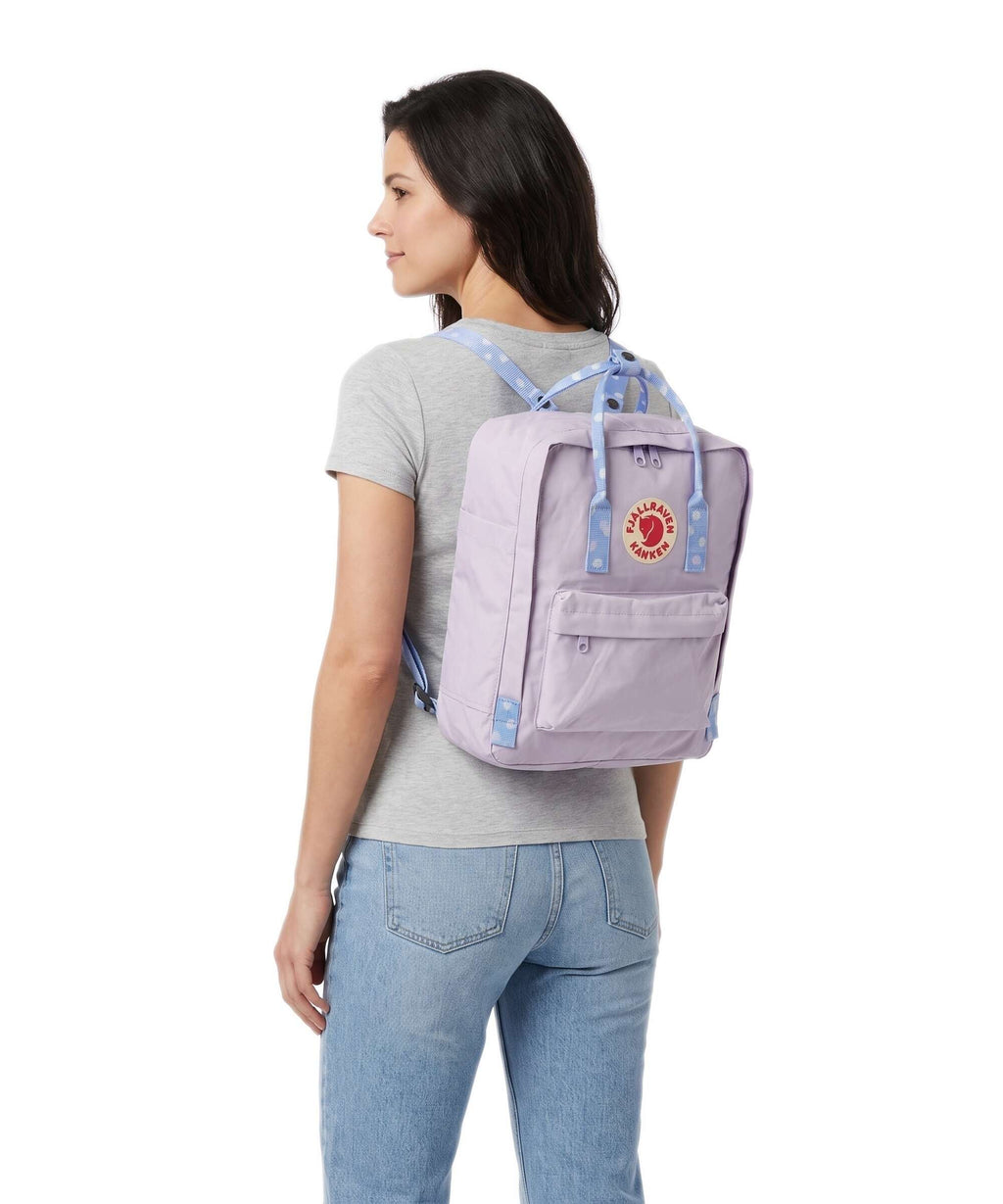 Fjällräven Kånken Backpack pastel lavender/confetti pattern
