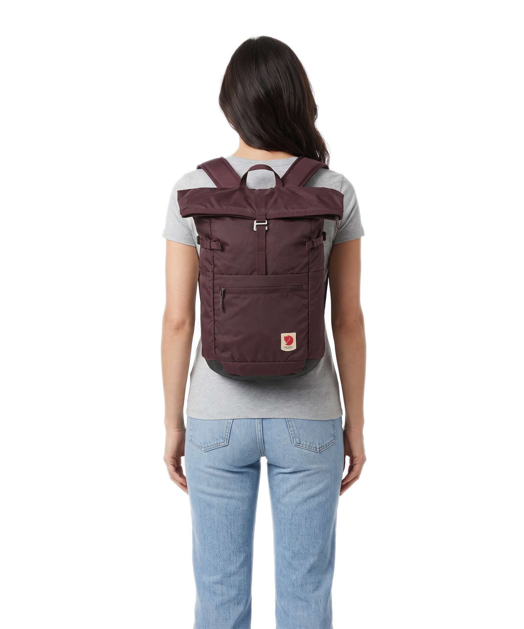 Fjällräven High Coast 24 Rolltop backpack blackberry