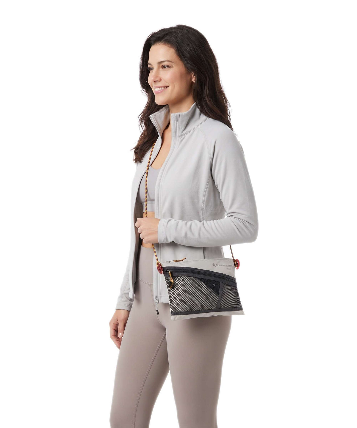 Klättermusen Algir M Crossbody bag putty grey