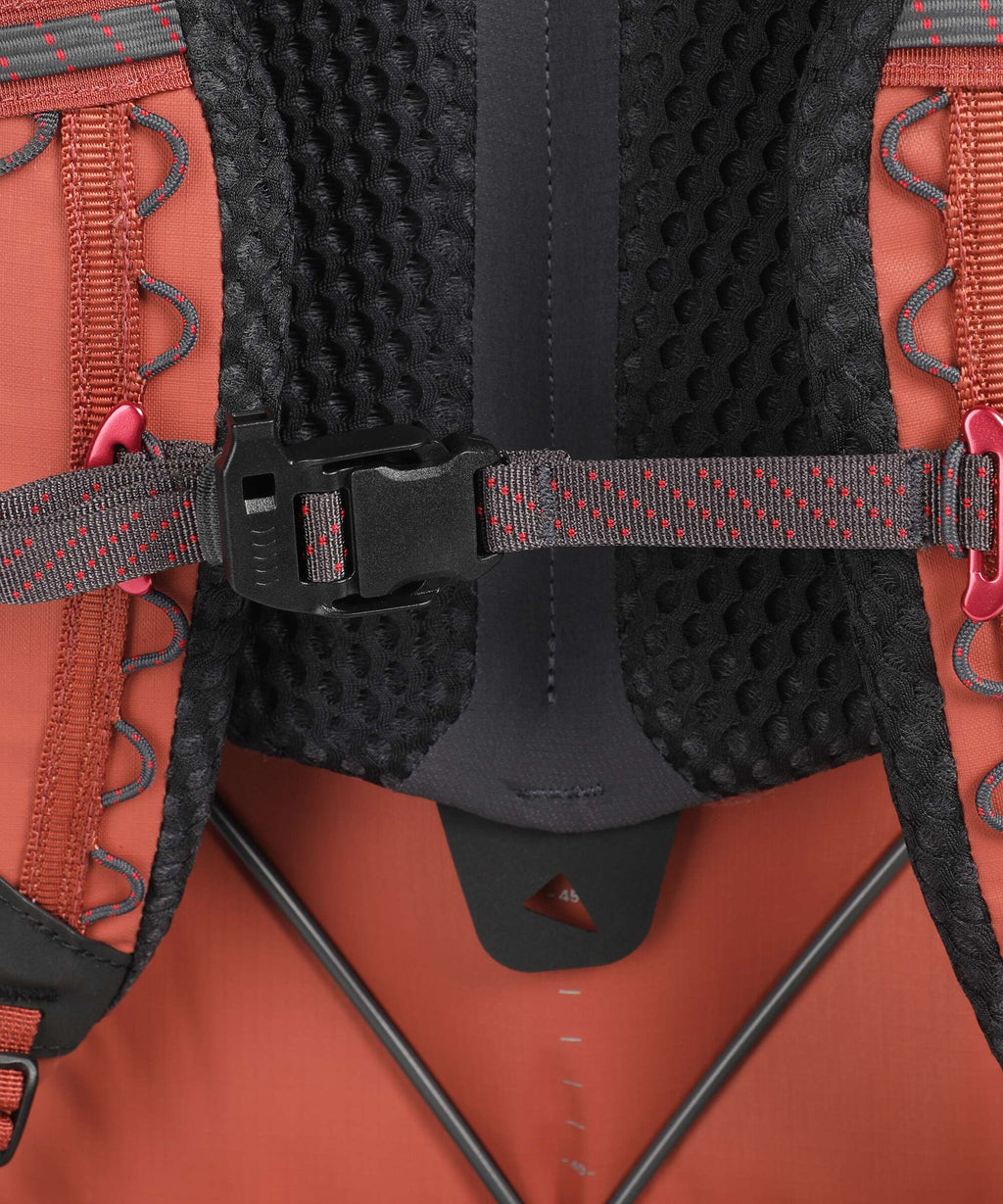 Klättermusen Gungne 43 Hiking backpack ash red