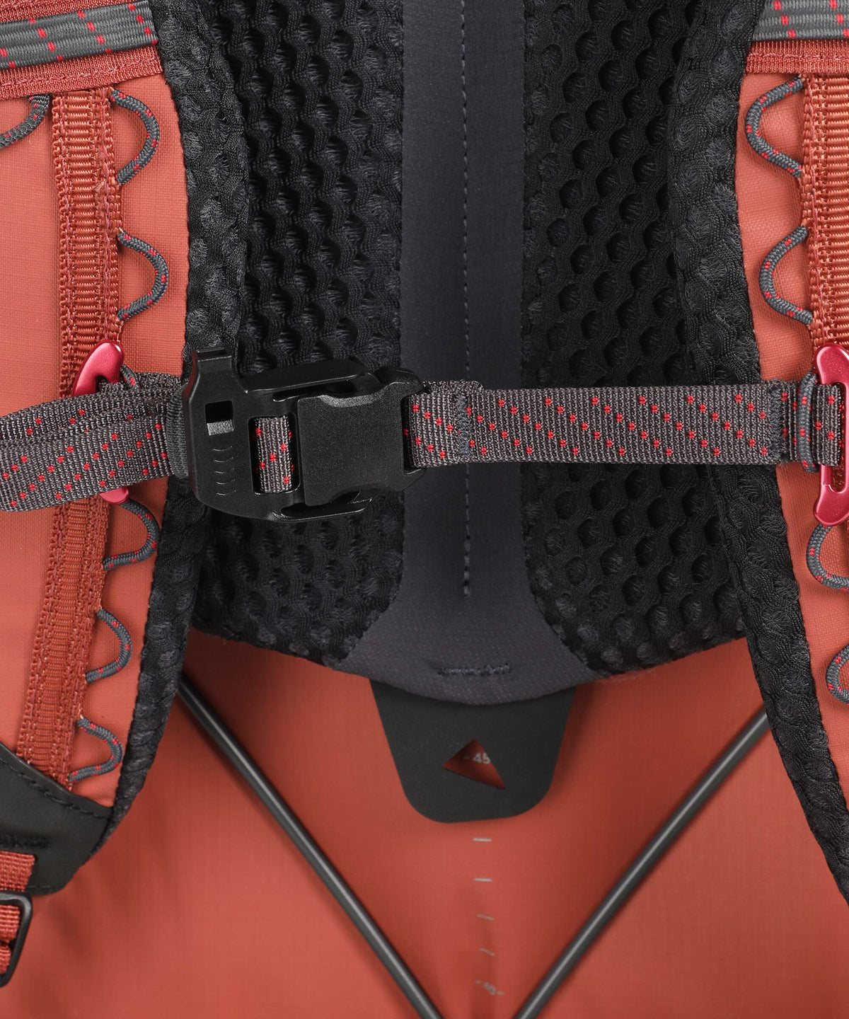 Klättermusen Gungne 43 Hiking backpack ash red