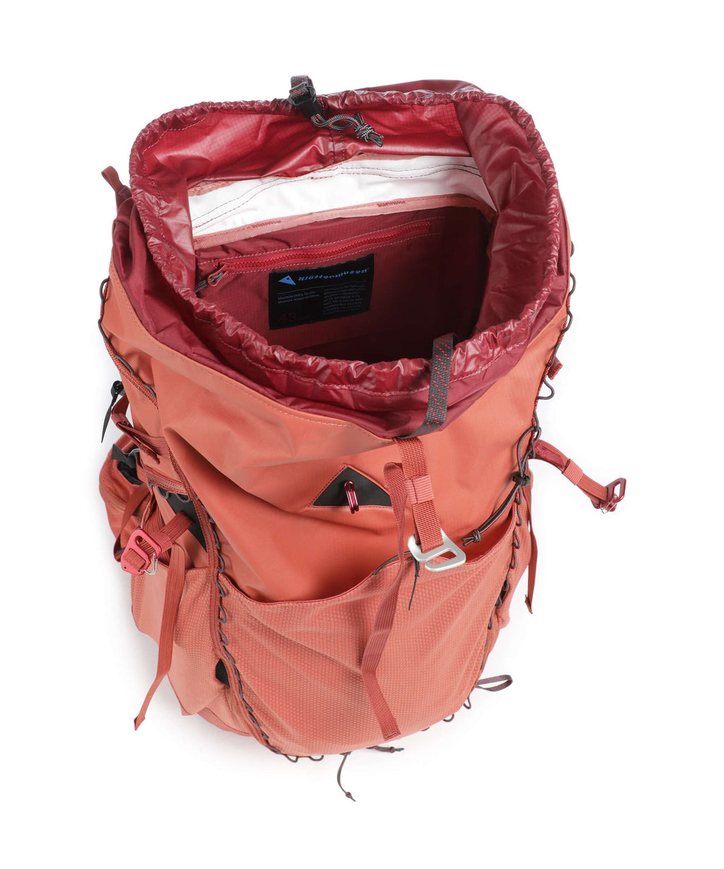 Klättermusen Gungne 43 Hiking backpack ash red