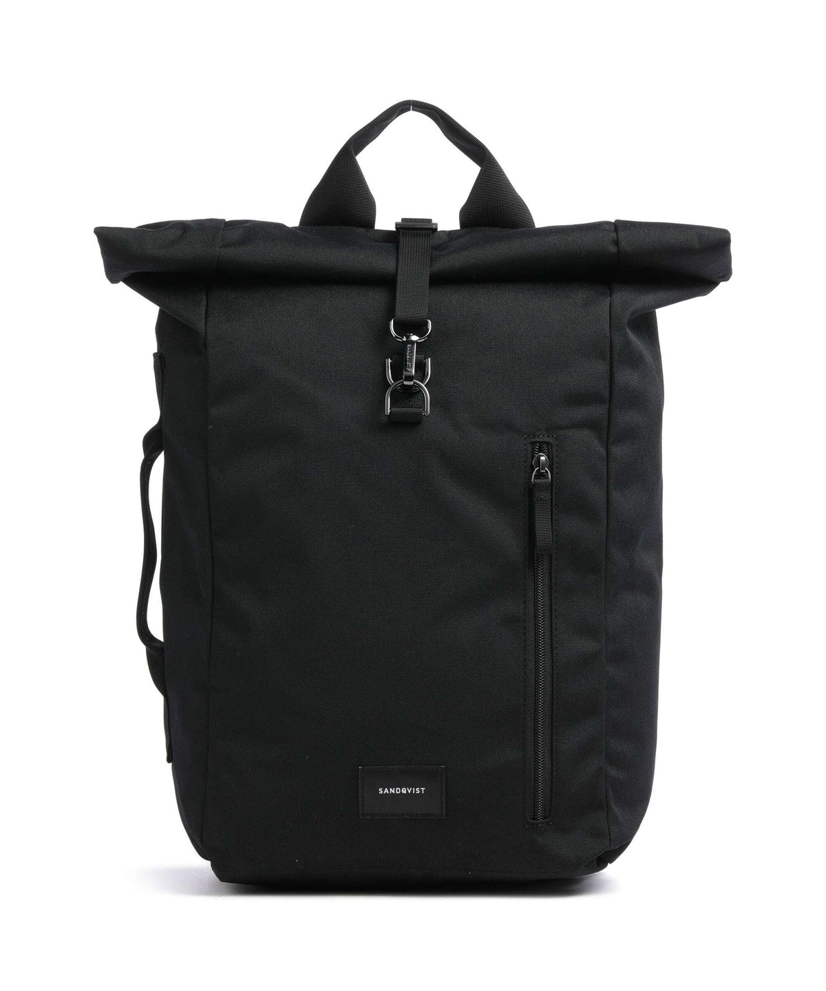 Sandqvist Ground Dante Vegan Rolltop backpack black